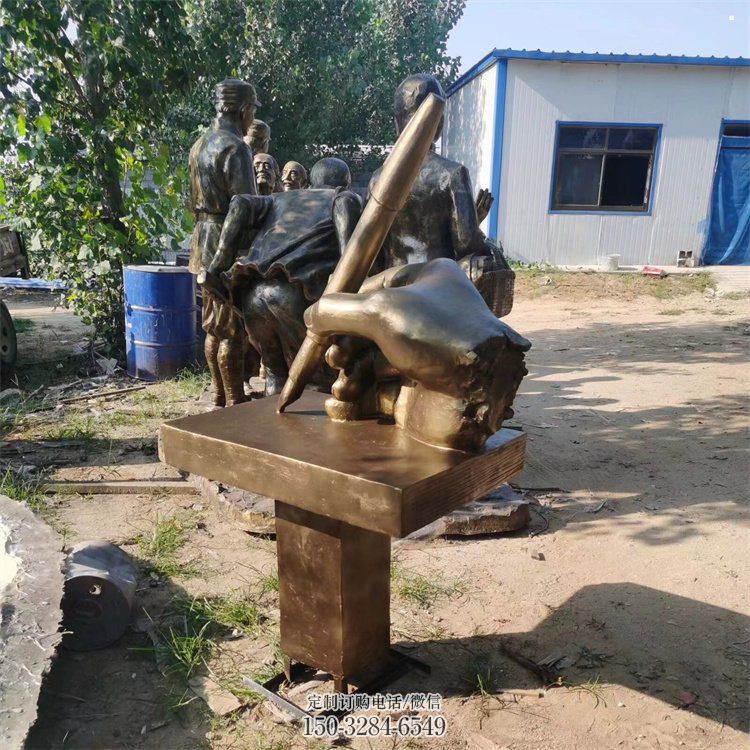 长寿手握钢笔雕塑,街道标识,玻璃钢手握钢笔雕塑厂家 长寿手握钢笔雕塑,街道标识,玻璃钢手握钢笔雕塑厂家