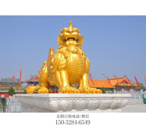 南岸广场貔貅雕塑,动物彩绘雕塑,抽象效果 南岸广场貔貅雕塑,动物彩绘雕塑,抽象效果